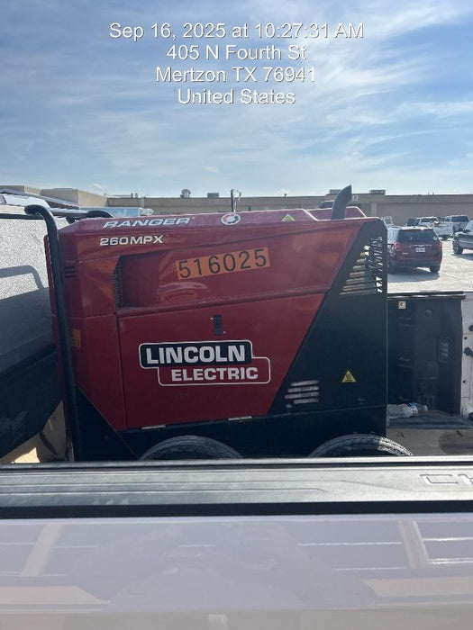 2025 LINCOLN ELECTRIC Ranger 260MPX