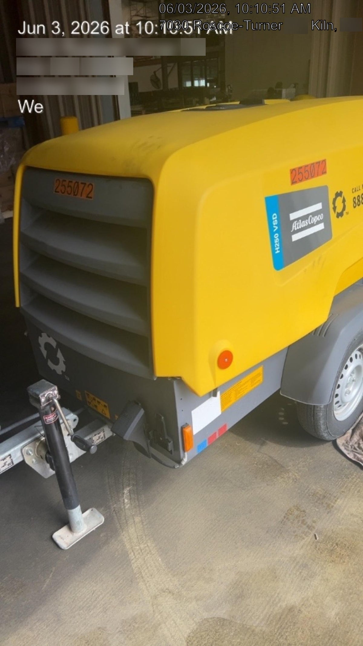 2022 ATLAS COPCO E-AIR H250