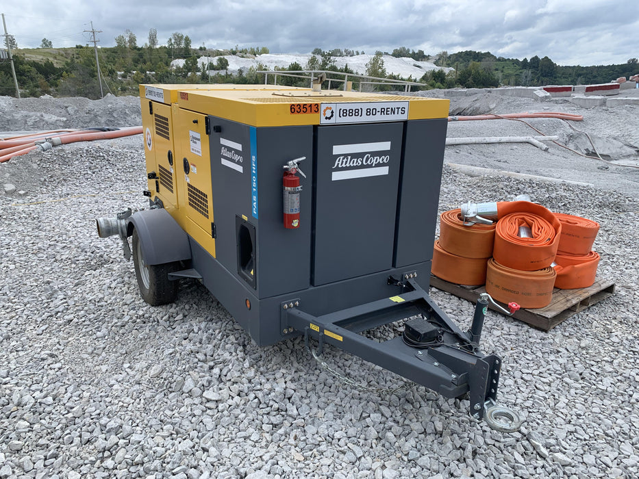 2020 ATLAS COPCO PAS 150 HF CS Enclosed