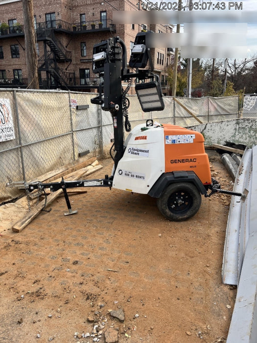 2024 Generac MLT6SKDS-STD4 ELEC WINCH Diesel, Electric Winch Mast, Powerzone Controller, (4) 320W LED Lights, 4kW Generator, 39.9 Gal Fuel Tank, 2" pintle, T3
