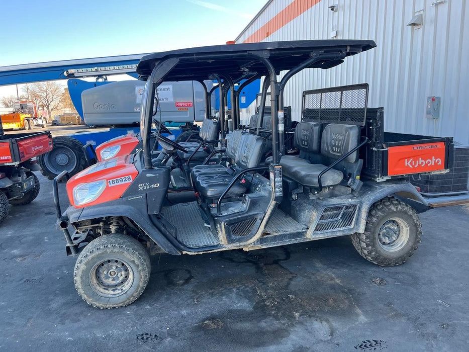 Kubota RTV-X1140W-H Plastic Canopy, Windshield Acrylic Clear, LED Strobe Light, Wire Harness Kit, Back up Alarm