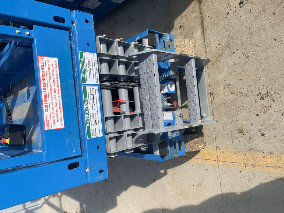 2020 Genie GS-1930 Solid Non Marking Tires, Beacon, Folding rails with half height swing gate