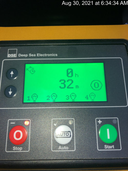 2021 Allmand NLV3GR (4) LED Light Fixture 350W, 23' Vertical Mast, 3kW Prime, Towable, Deep Sea L401, Leveling Jacks, Yanmar T4F 5.8hp