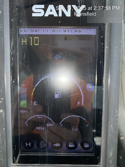 Sany SY265C SY265 Tier 4 - Cab, 48" HD Bucket, 36" HD Bucket, 24" HD Bucket, Hydraulic Thumb, Hydraulic QC