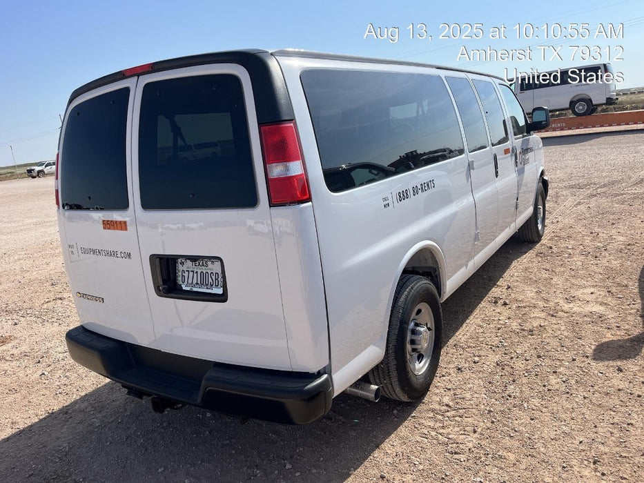2025 CHEVROLET Express Van - Rental