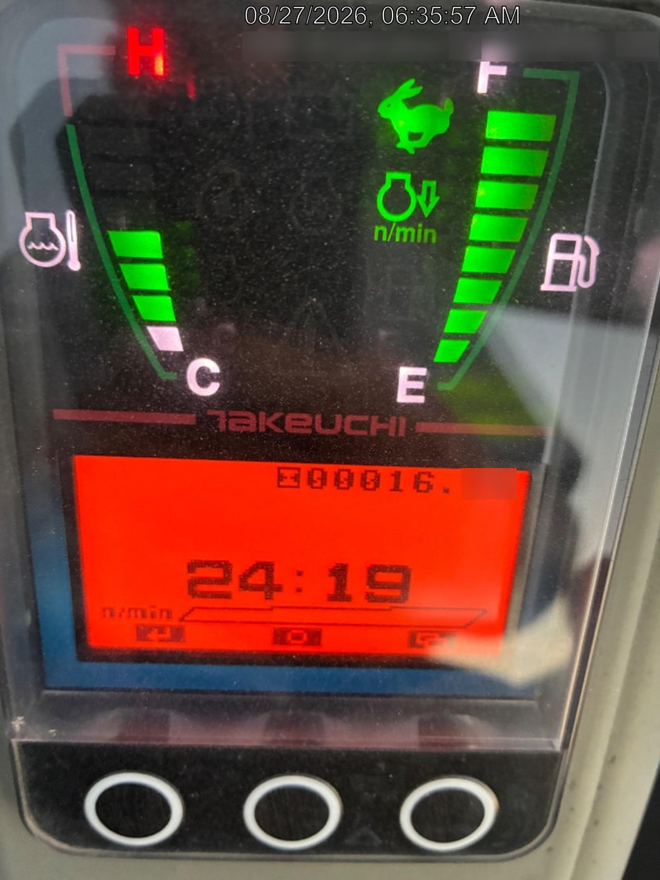 2023 TAKEUCHI TB240RA