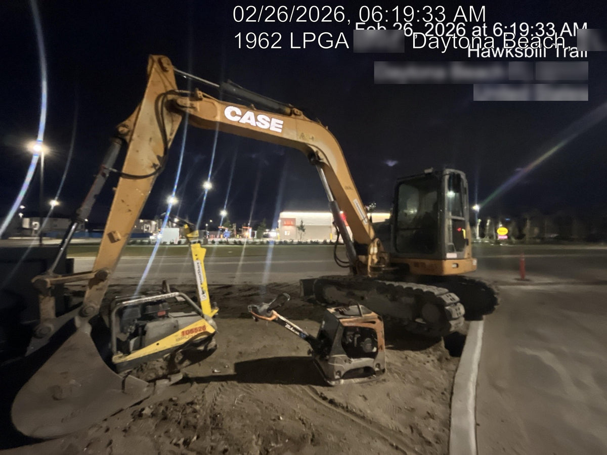 2015 Case CX80C CLOSED CAB, A/C, RUBBER TRACKS PADS, 7'-2" ARM