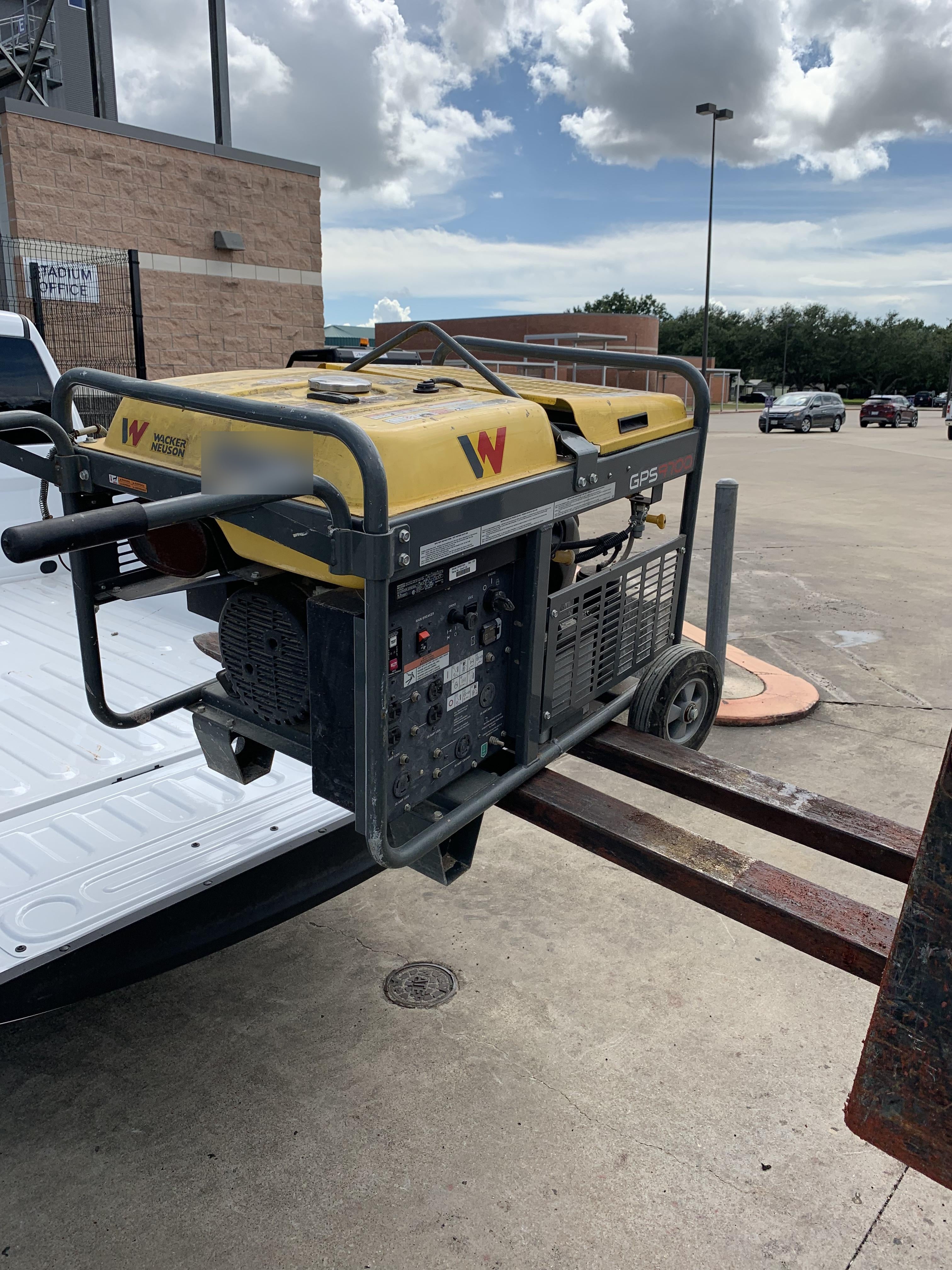 2019 Wacker Neuson GPS9700V Standard