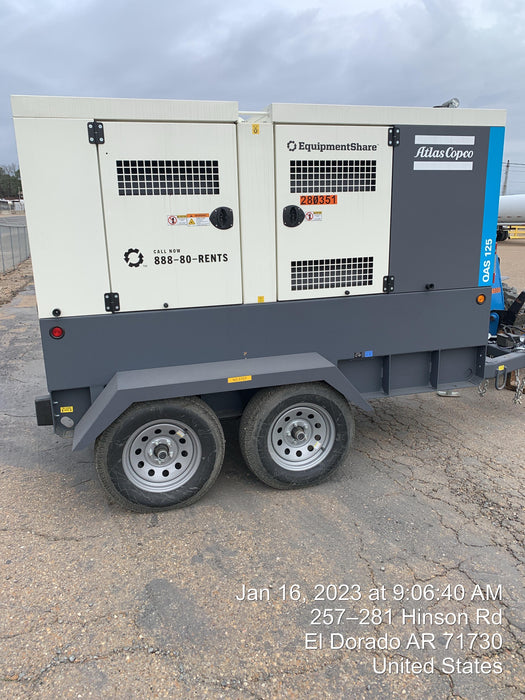 2022 ATLAS COPCO QAS 125