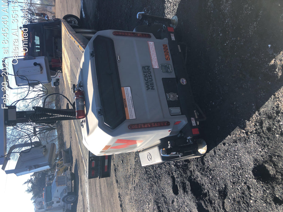 2018 Wacker Neuson LTV6L-MH Wacker Neuson LTV6L Mobile Light Tower w/Fuel Level Sensor Installed