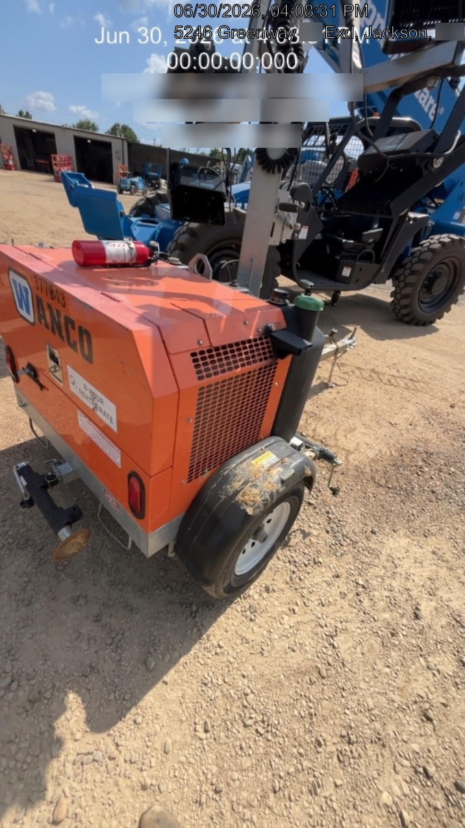 2023 Wanco WLTT-4MM4K Diesel, Deep Sea Controller, Shore Power Plug, Auto Start, (4) 350W LED Floodlights, 4kW Generator, 60 Gal Fuel Tank, 2" Ball, T3