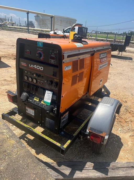 2022 Lincoln Electric LE400 Kubota V1505, Trlr, Cable Rack, Light Kit, ES Decals, T3