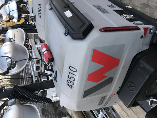 2019 Wacker Neuson LTV6L-MH Wacker Neuson LTV6L Mobile Light Tower w/Fuel Level Sensor Installed