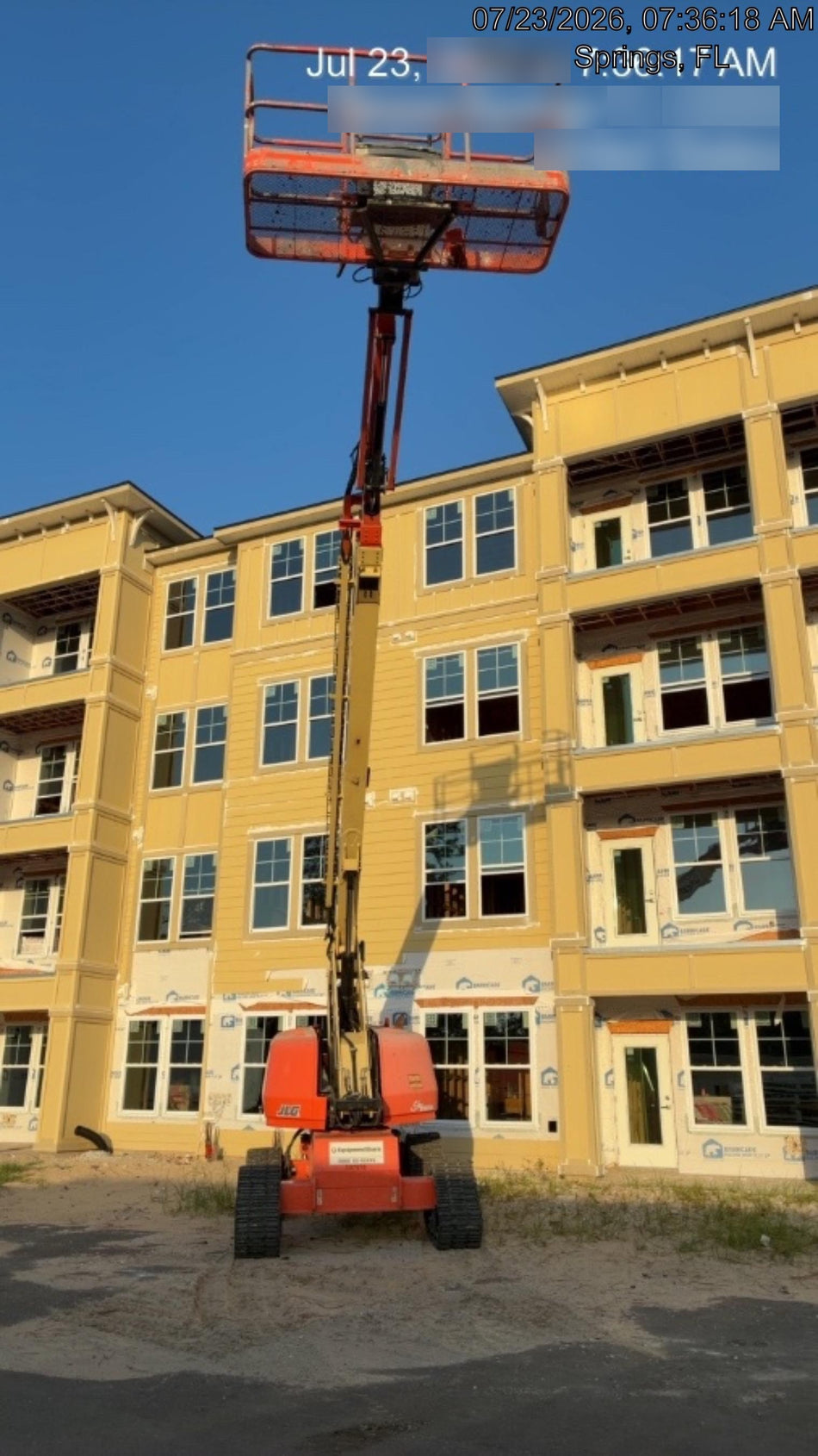 2021 JLG 660SJ Quad Track