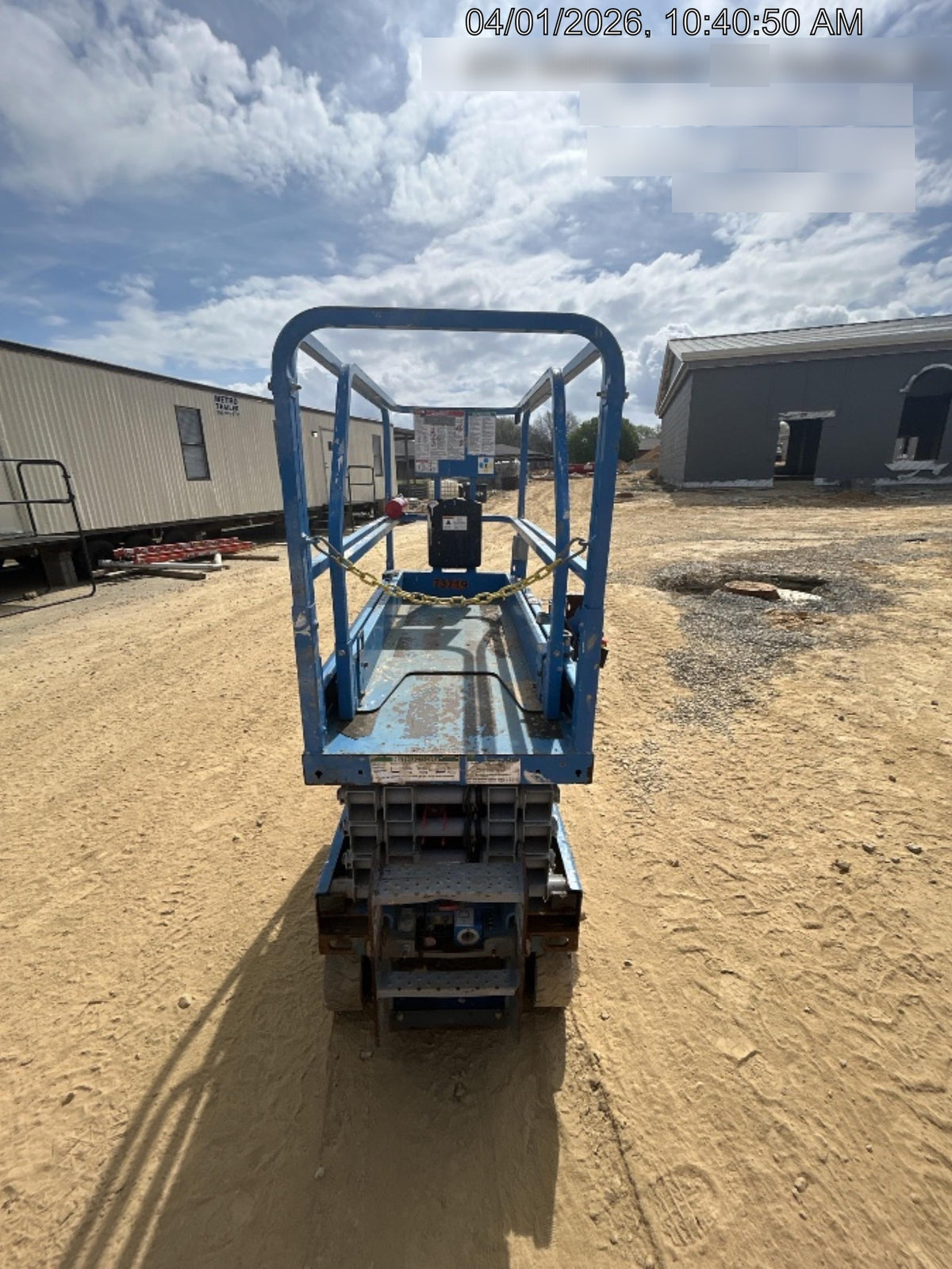 2020 Genie GS-1930 Fixed rails with chain entry gate - Pre A92.20