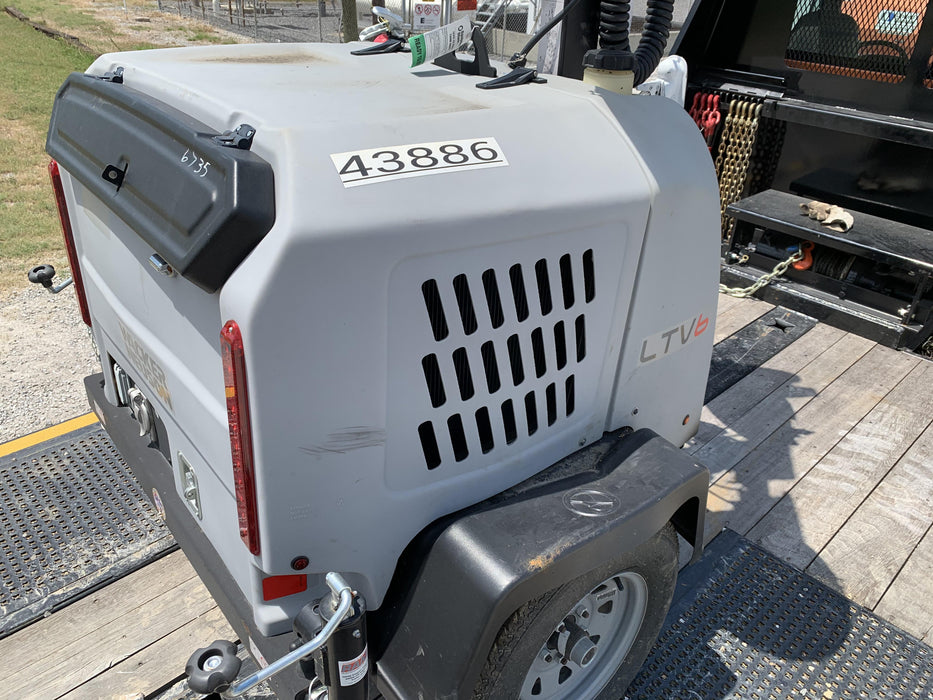 2019 Wacker Neuson LTV6L-MH Wacker Neuson LTV6L Mobile Light Tower w/Fuel Level Sensor Installed