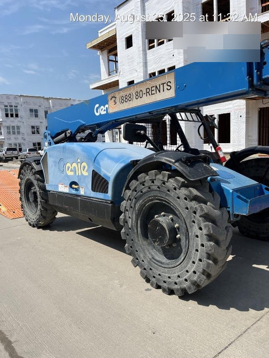 2018 Genie GTH-844 GTH-844 w/Open ROPS, Solid Tires, beacon/work lights, 60" carriage/forks