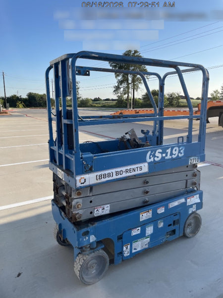 2017 Genie GS-1930 Standard