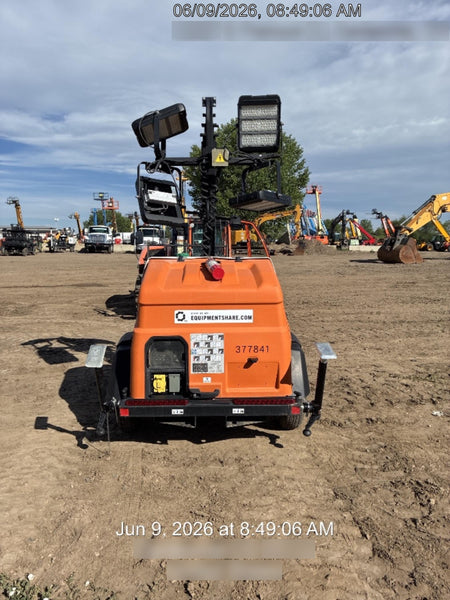 2023 Generac MLT2 Diesel, Flex Switch 120V Input, Powerzone Controller, 
(4) 320W LED Lights, 4kW Generator, 39.9 Gal Fuel Tank, 2" Ball, T3