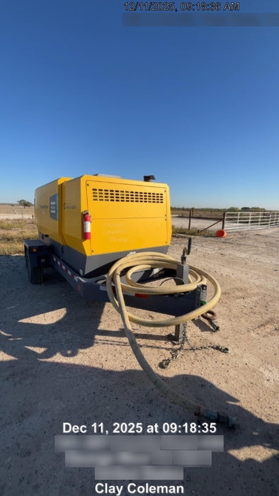 2023 ATLAS COPCO XAS 850