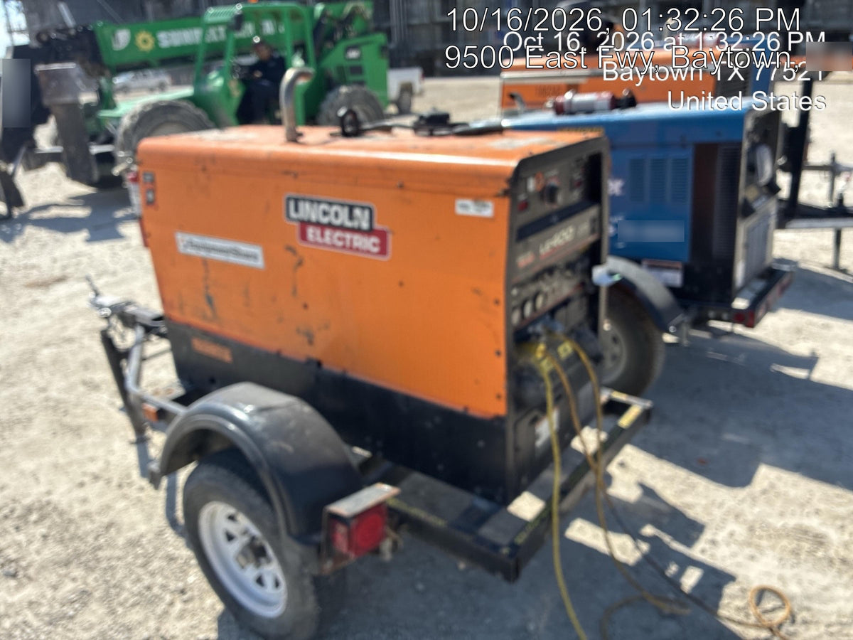 2022 Lincoln Electric LE400 Kubota V1505, Trlr, Cable Rack, Light Kit, ES Decals, T3