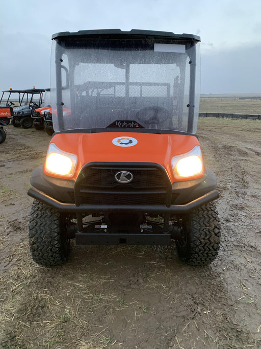 2021 Kubota RTV-X1140W-H Plastic Canopy, Windshield Acrylic Clear, LED Strobe Light, Wire Harness Kit, Back up Alarm