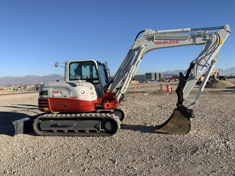 2020 Takeuchi TB290C Cab/Heat/Air, Rubber Tracks, Manual TAG QC