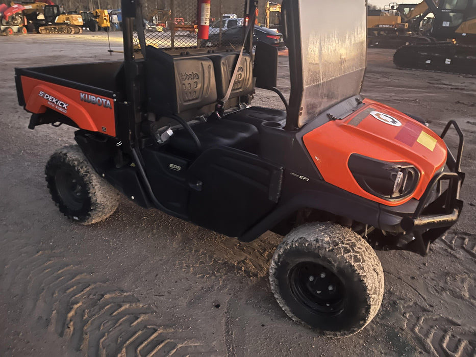 2019 Kubota RTV-XG850WL-H 4wd Utility Cart, Gas, 2 Seat, LED Strobe, Windshield Tempered Glass, Plastic Canopy, Wire Harness Kit, Backup Alarm