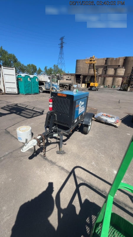 2020 Miller Electric BIG BLUE 400 Trailer Mounted Welder