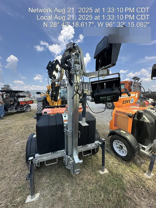 2024 Wanco WLTT-4MM4K Diesel, Deep Sea Controller, Shore Power Plug, Auto Start, (4) 350W LED Floodlights, 4kW Generator, 60 Gal Fuel Tank, 2" Ball, T3