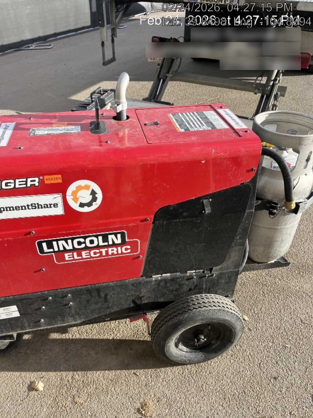 2024 Lincoln Electric Ranger 305 LPG Ranger 305 LPG (KOHLER) ONEPAK K5168-1 Red