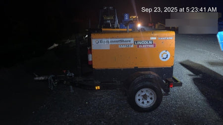 2021 Lincoln Electric Vantage 322 Vantage 322 Ready Pak 3 w/ Decals, ORANGE (includes trailer, cable rack, fender light kit) NO Telematics