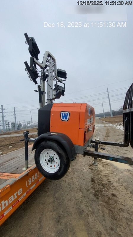 2023 Wanco WLTT-4MM4K Diesel, Deep Sea Controller, Shore Power Plug, Auto Start, (4) 350W LED Floodlights, 4kW Generator, 60 Gal Fuel Tank, 2" Ball, T3