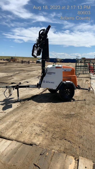 2023 Generac MLT2 Diesel, Flex Switch 120V Input, Powerzone Controller, (4) 320W LED Lights, 4kW Generator, 39.9 Gal Fuel Tank, 2" Ball, T3