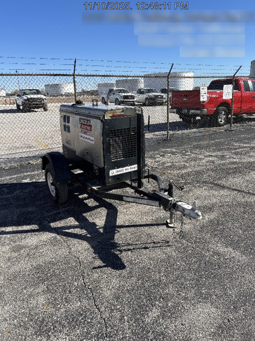 2019 Lincoln Electric Vantage 322 Ready-Pak 3, Two Wheel Trailer, Fender and Light Kit, Cable Rack