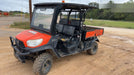 2019 Kubota RTV-X1140W-H 4wd Utility Cart, LED Strobe, Windshield Tempered Glass, Plastic Canopy, Wire Harness Kit, Backup Alarm