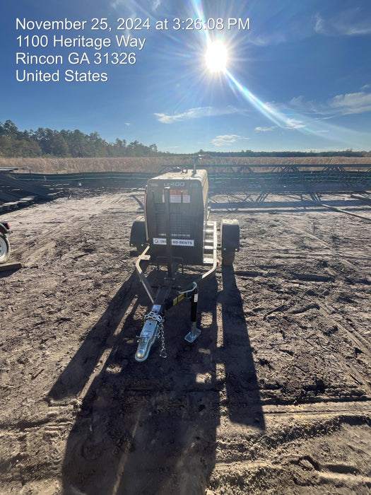 2024 Lincoln Electric LE400 Kubota V1505, Trlr, Cable Rack, Light Kit, ES Decals, T3