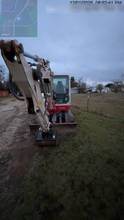 2020 Takeuchi TB250-2C Cab/Heat/Air, Rubber Tracks, Manual TAG QC