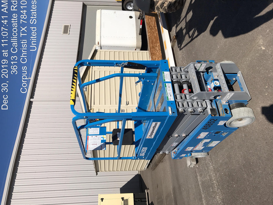 2019 Genie GS-1930 Fixed rails with chain Entry