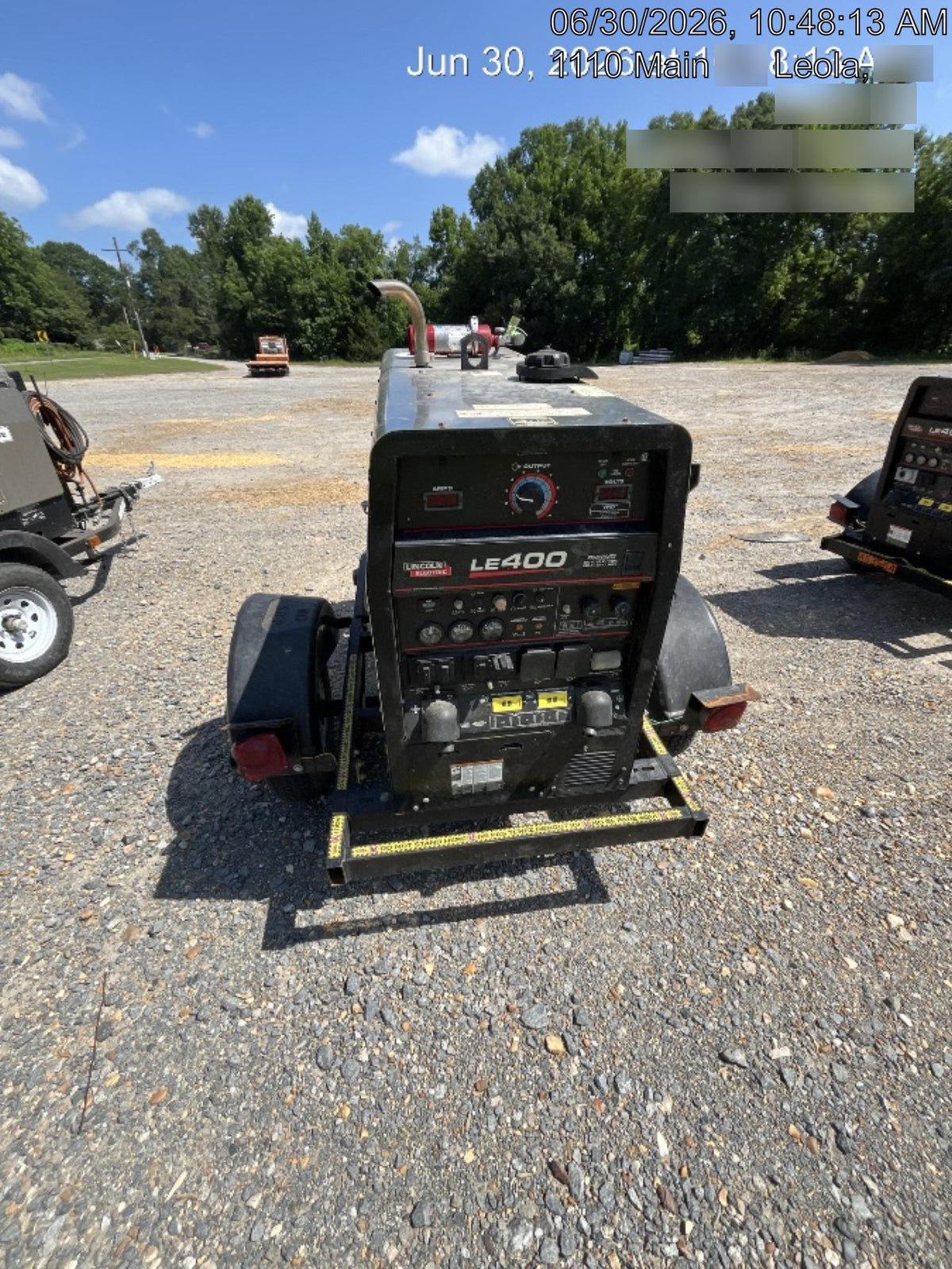 2024 Lincoln Electric LE400 Kubota V1505, Trlr, Cable Rack, Light Kit, ES Decals, T3