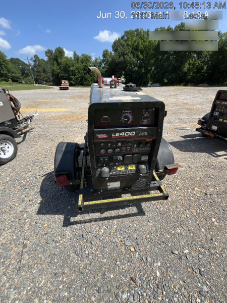 2024 Lincoln Electric LE400 Kubota V1505, Trlr, Cable Rack, Light Kit, ES Decals, T3