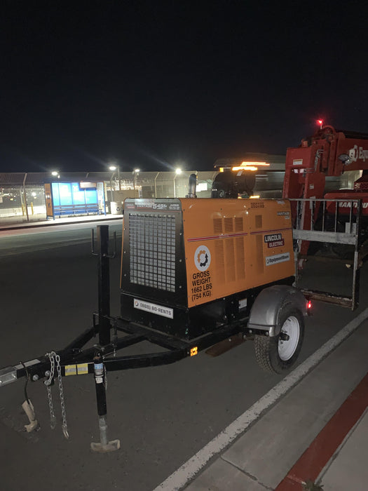 2022 Lincoln Electric Vantage 549X Crosslink Technology, Trailer Mounted, ES Decals, T3