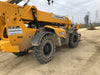 2019 JCB 512-56 74 HP w/CAB/HVAC, Beacon, Aux Hydraulics, Worklights, Solid Tires w/60" Carriage/Forks