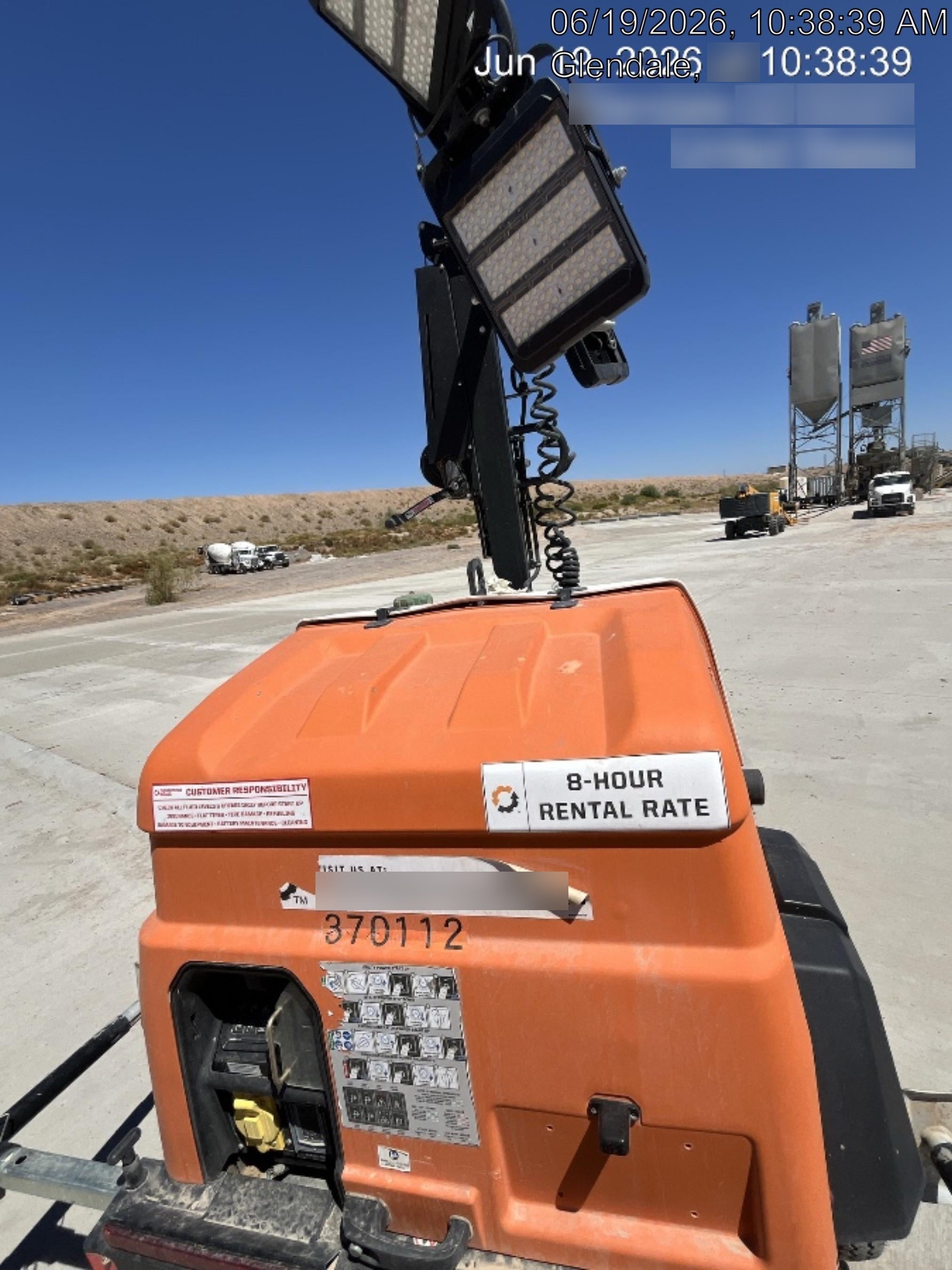 2023 Generac MLT2 Diesel, Flex Switch 120V Input, Powerzone Controller, 
(4) 320W LED Lights, 4kW Generator, 39.9 Gal Fuel Tank, 2" Ball, T3