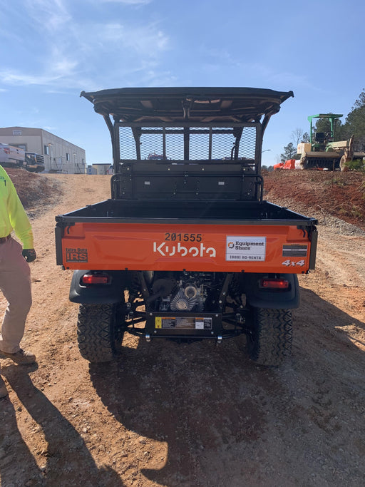2022 Kubota RTV-X1140W-H Plastic Canopy, Windshield Acrylic Clear, LED Strobe Light, Wire Harness Kit, Back up Alarm