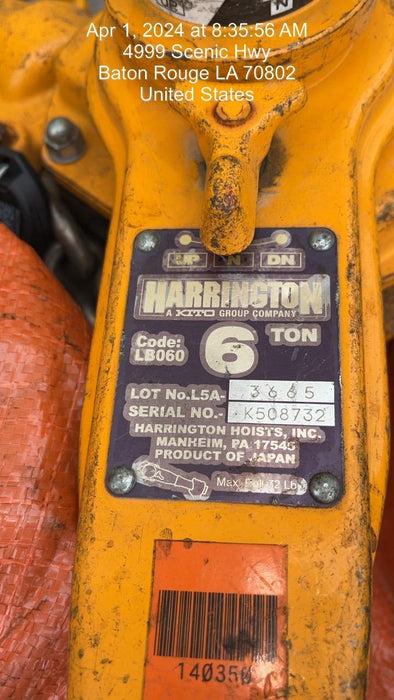 2021 HARRINGTON L5LB060-20