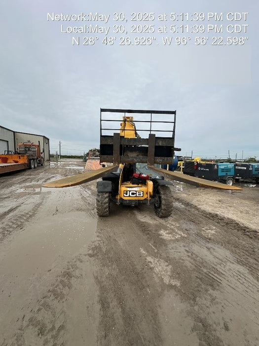 2020 JCB 505-20TC Cab/Heat/Air, Solid Tires, Work Lights, Beacon, Aux Hydraulics, Back up Alarm, ES Decals