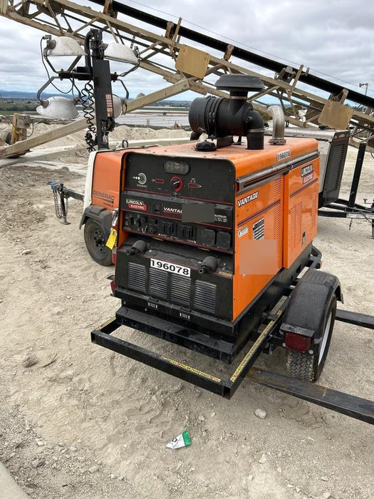 2021 Lincoln Electric Vantage 549X Ready Pak 3, ORANGE (includes trailer, cable rack, fender light kit)