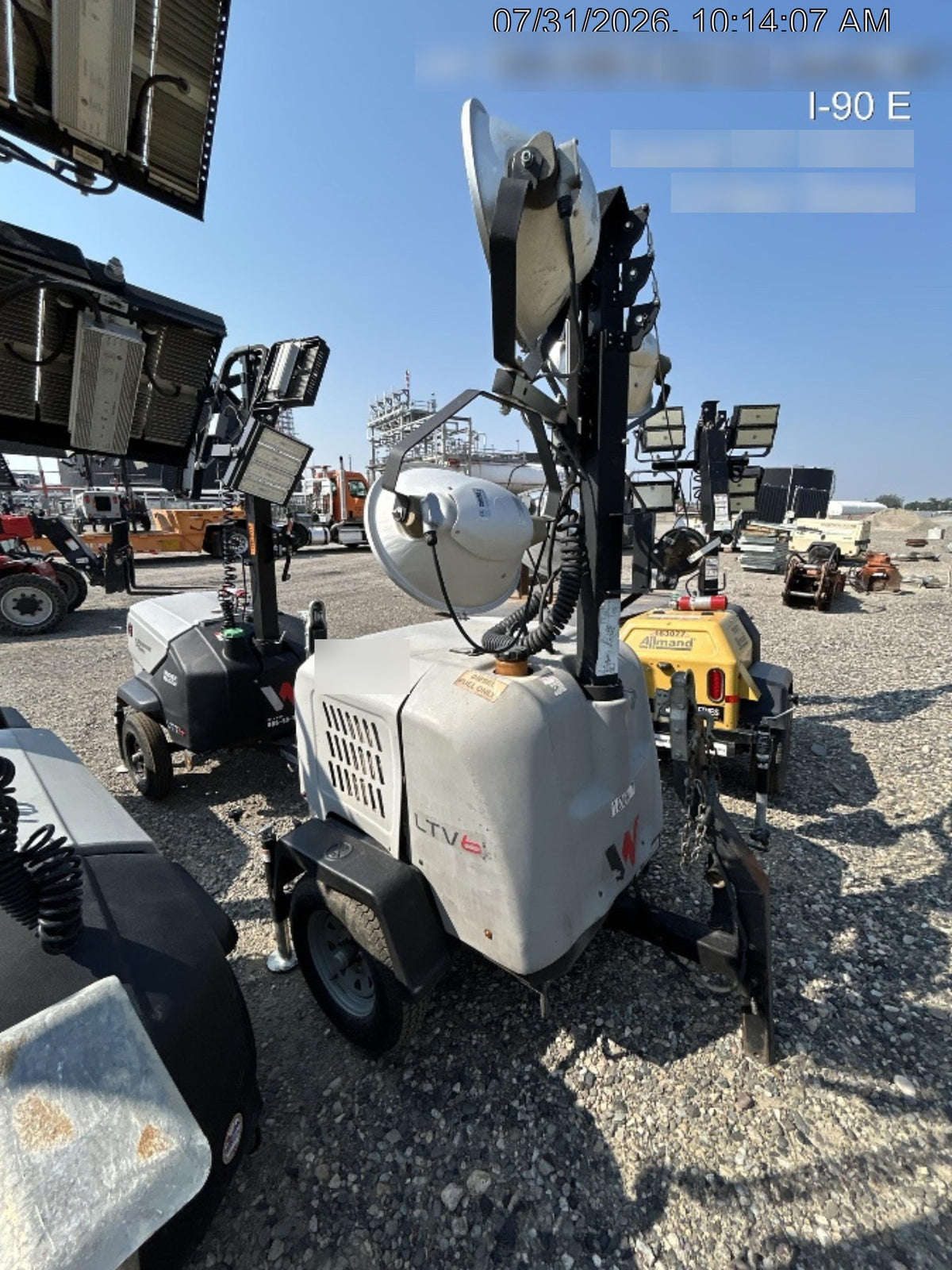 Wacker Neuson LTV6K-MH Wacker Neuson LTV6K Towable Light Tower