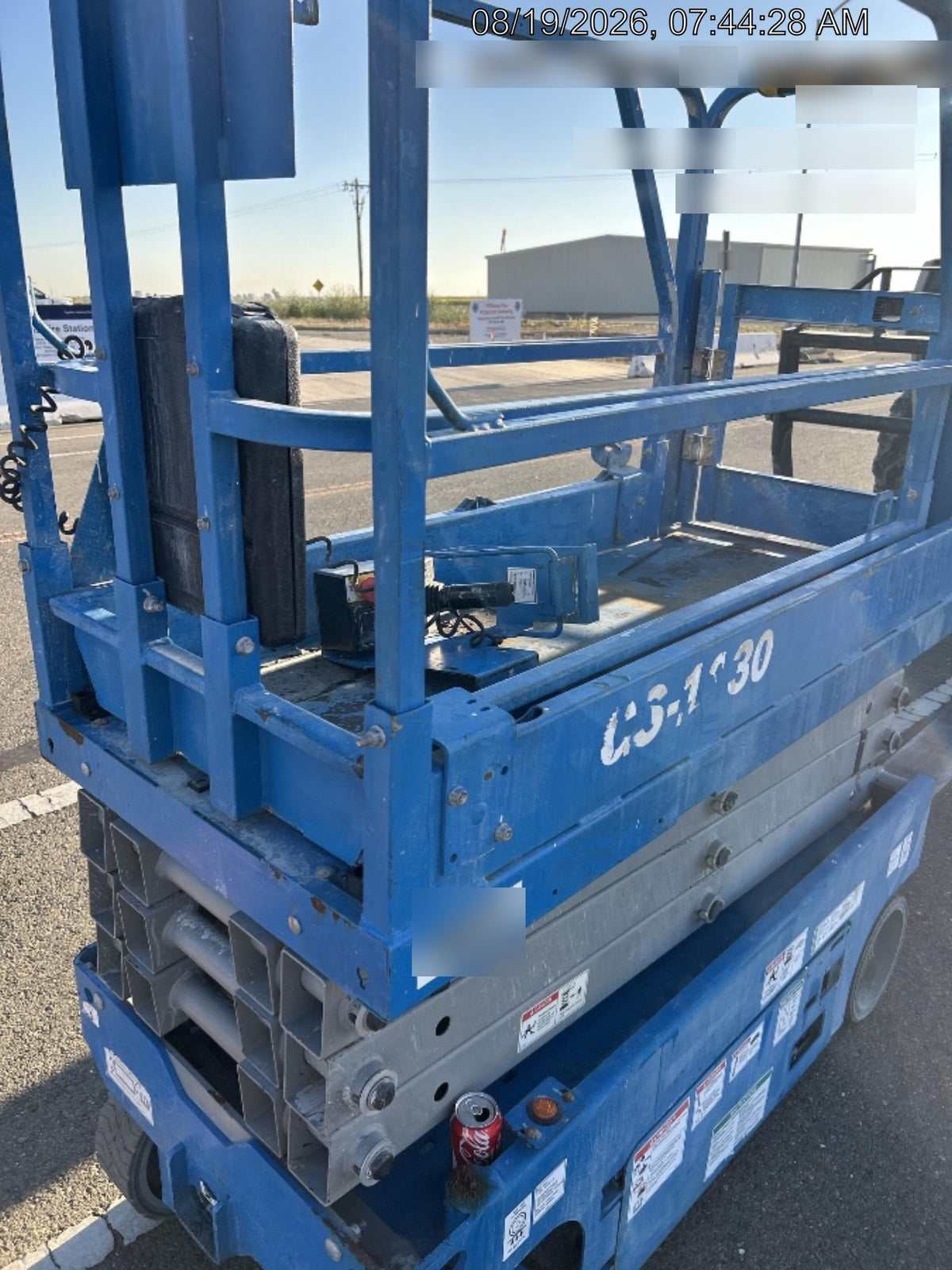 2019 Genie GS-1930 Half Height Swing Gate, 800W Inverter
